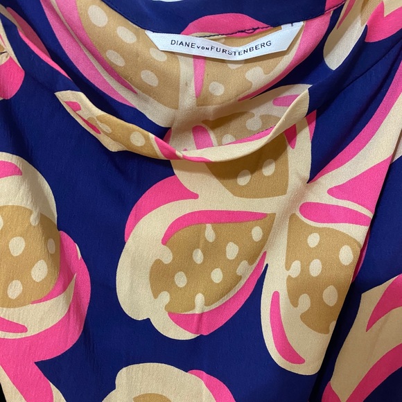 Diane Von Furstenberg Floral Dress - Picture 3 of 3